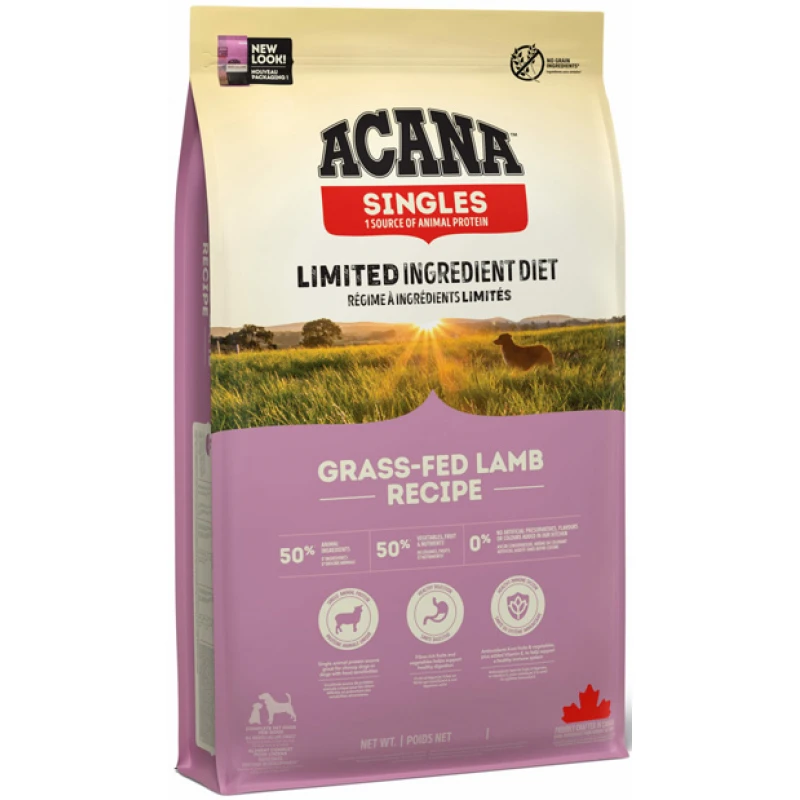 ACANA GRAIN FREE GRASS FED LAMB 11.4KG ΞΗΡΑ ΤΡΟΦΗ ΣΚΥΛΟΥ