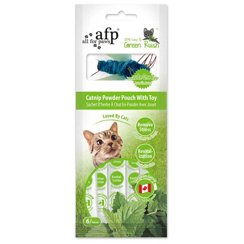 Afp Green Rush Catnip με Παιχνίδι 23x2x9cm 6τμχ Γάτες