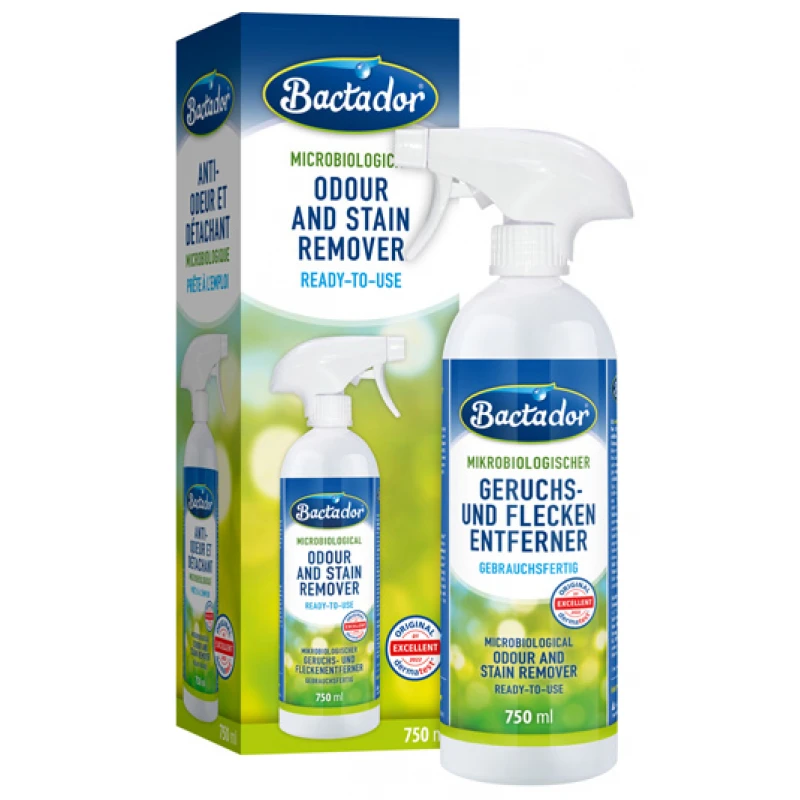 Καθαριστικό Bactador Odour and Stain Remover 750ml Σκύλοι