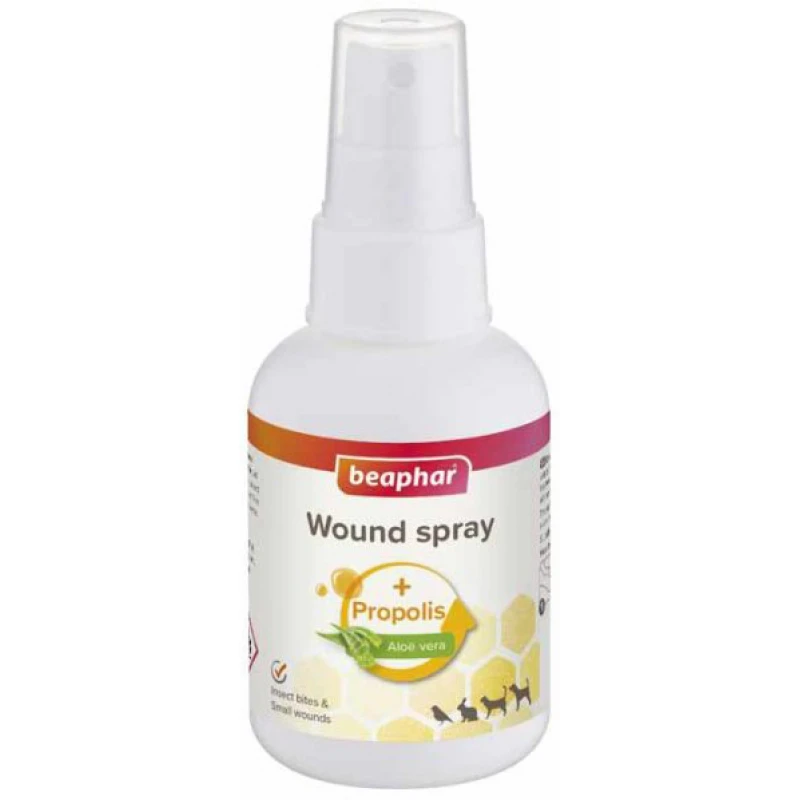 Beaphar Wound Spray για Επούλωση Πληγών 75ml Σκύλοι