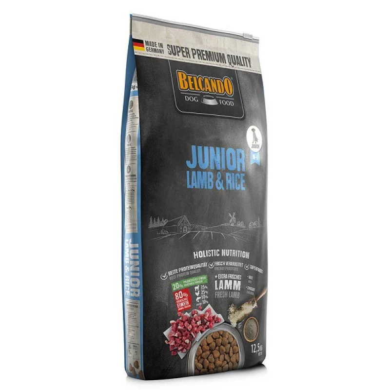 Belcando Junior Lamb and Rice 12,5kg + 2kg Δώρο Σκύλοι