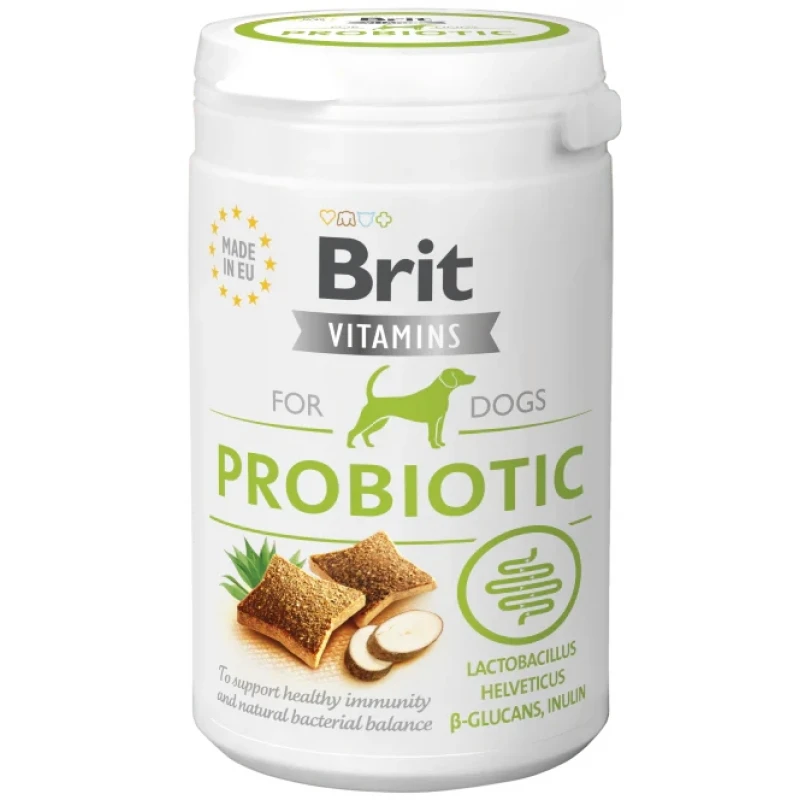 Συμπλήρωμα Διατροφής για Σκύλους Brit Vitamins Probiotic 150gr Σκύλοι