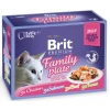 Brit Premium Cat Adult Jelly Family Φακελάκια 12x85gr Γάτες