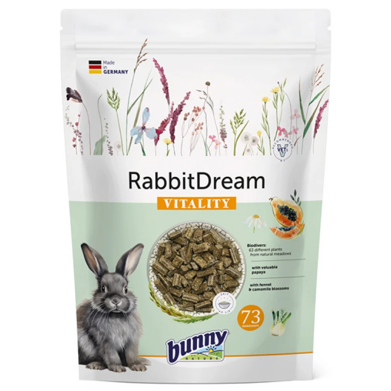 Bunny Nature Rabbit Dream Vitality 1.5kg Μικρά Ζώα - Κουνέλια