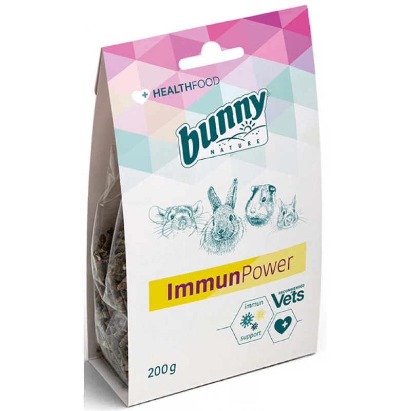 Συμπλήρωμα Διατροφής για Μικρά Ζώα Bunny Immunpower 200gr Μικρά Ζώα - Κουνέλια