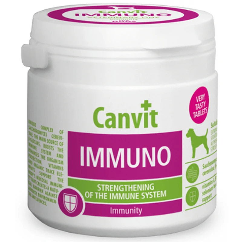 Canvit Immuno για την υποστήριξη του ανοσοποιητικού 100 δισκία ΣΥΜΠΛΗΡΩΜΑΤΑ ΔΙΑΤΡΟΦΗΣ & ΒΙΤΑΜΙΝΕΣ ΣΚΥΛΟΥ