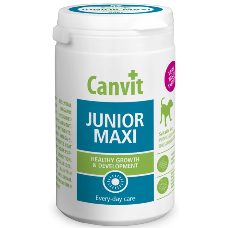 CanVit Junior Maxi Πολυβιταμίνες για υγιή ανάπτυξη 76 δισκία ΣΥΜΠΛΗΡΩΜΑΤΑ ΔΙΑΤΡΟΦΗΣ & ΒΙΤΑΜΙΝΕΣ ΣΚΥΛΟΥ