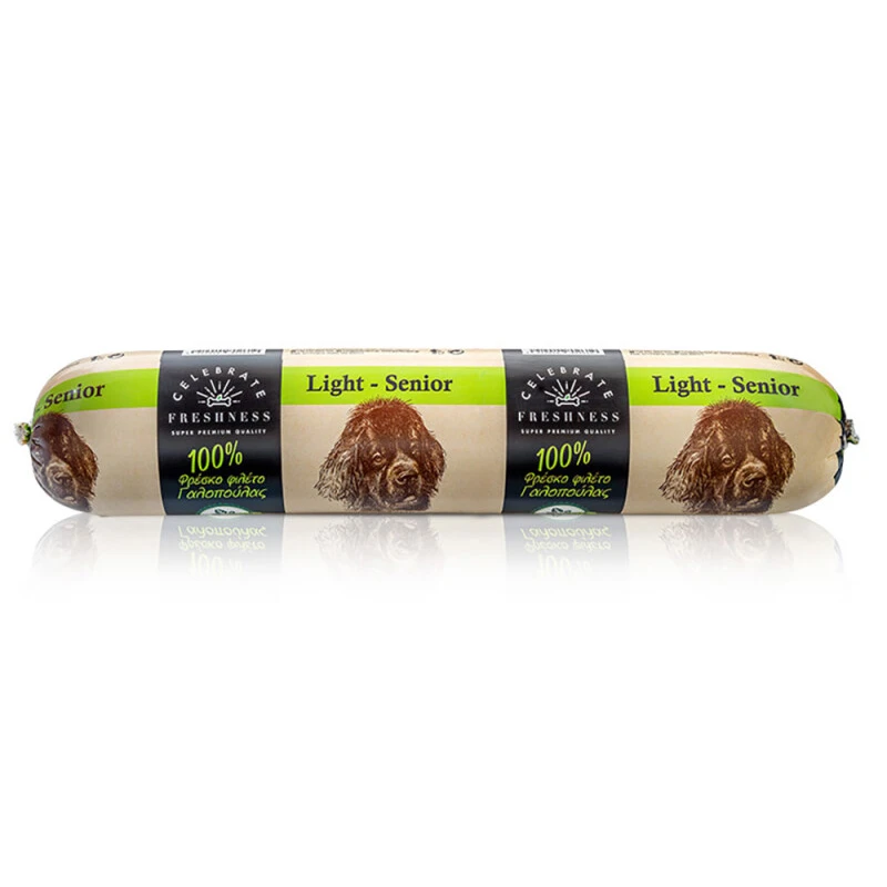 Celebrate Freshness Σαλάμι Senior Dog Light Pure Turkey Fillet 800gr Σκύλοι