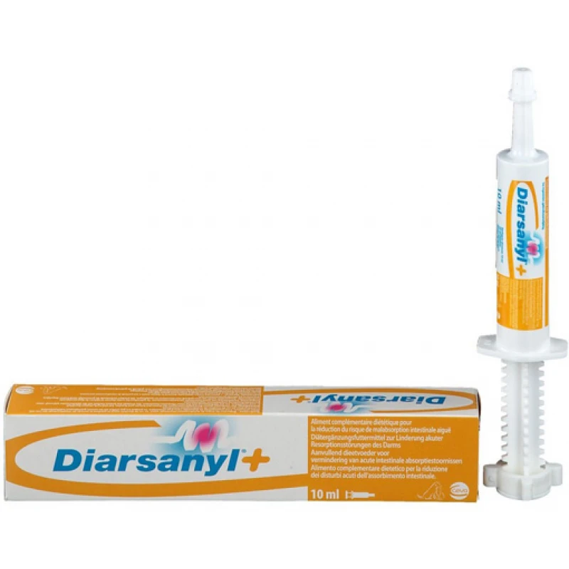 Diarsanyl Plus Πάστα 10ml κατά της Διάρροιας σε Σκύλους και Γάτες Σκύλοι