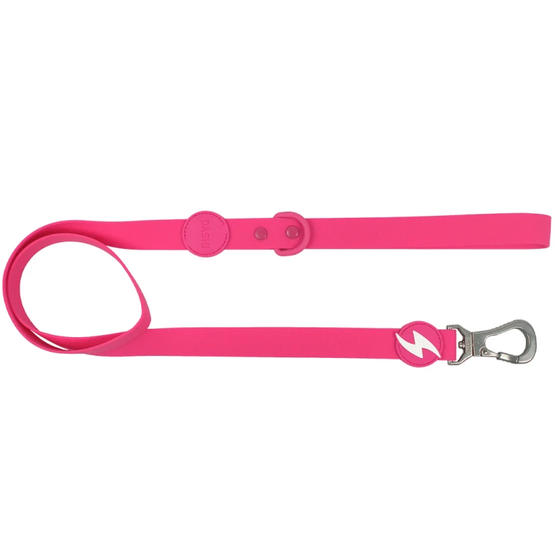 Λουρί, Οδηγός Σκύλου Dashi Colorflex Pink Leash Medium 2x120cm Σκύλοι