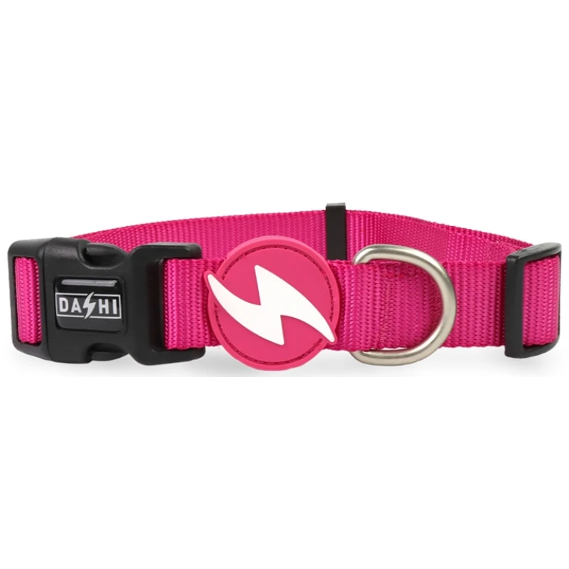 Περιλαίμιο Σκύλου Dashi Solid Pink Collar XSmall 1x23-38cm Σκύλοι