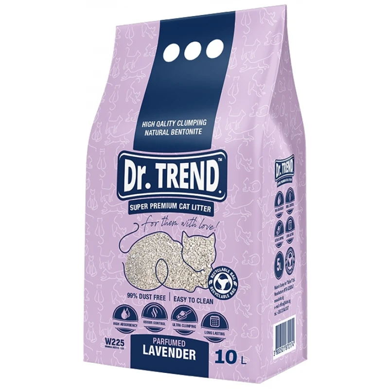 Άμμος για Γάτες Dr Trend Lavender 10lt Γάτες