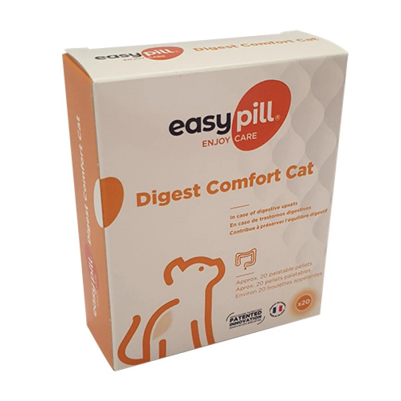 EasyPill Digest Comfort Cat για γαστρεντερικές διαταραχές σε Γάτες 20x2gr Κλινικές Δίαιτες