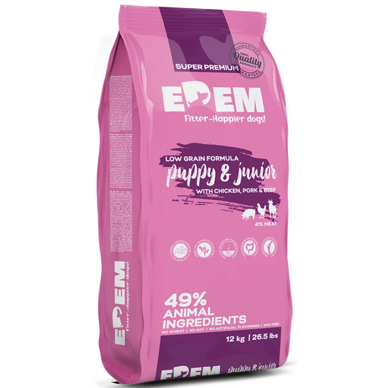 Edem Puppy Junior 12kg Σκύλοι