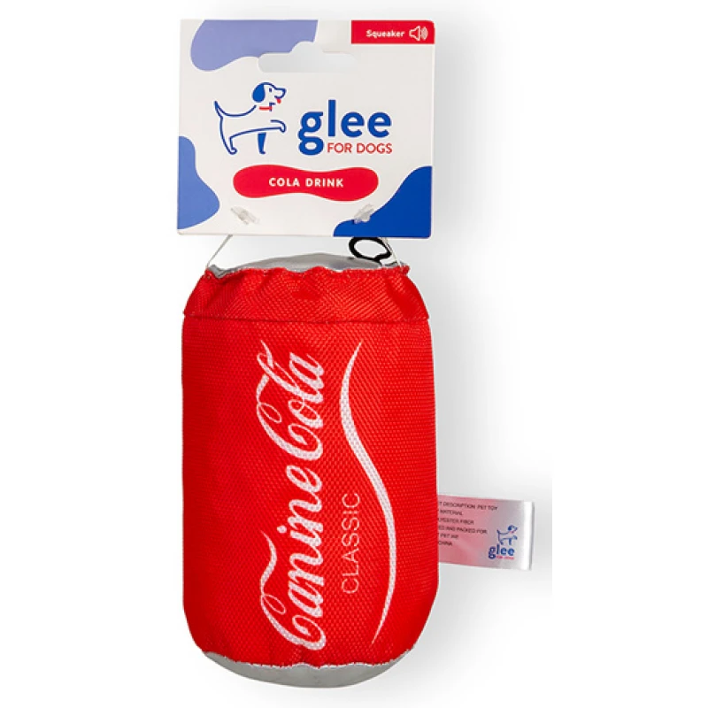 Παιχνίδι Σκύλου Glee Cola Drink Squeaky 14cm Σκύλοι