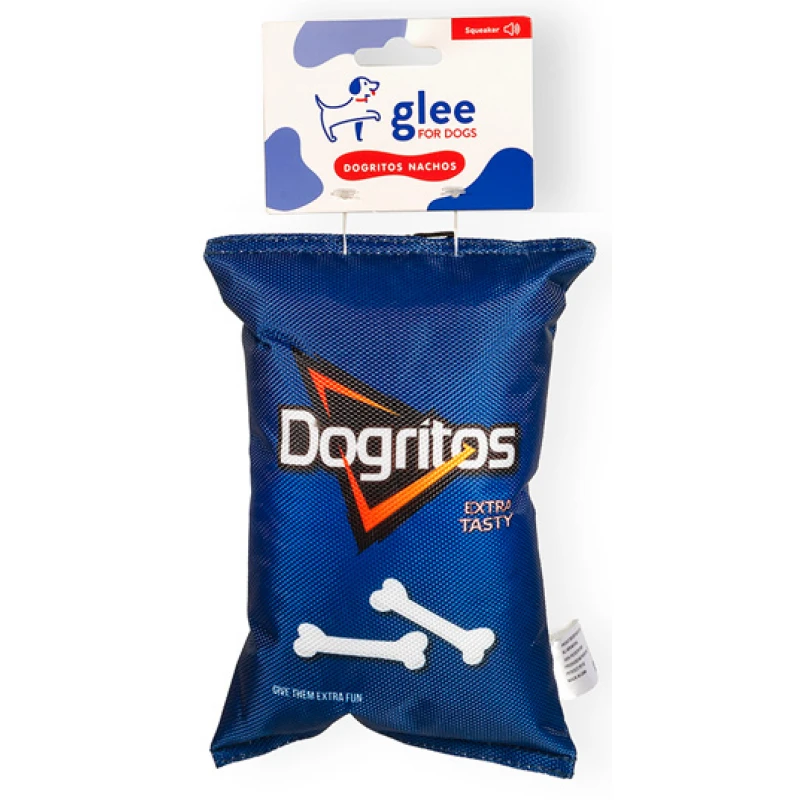 Παιχνίδι Σκύλου Glee Dogritos Squeaky Μπλε 20x15cm Σκύλοι