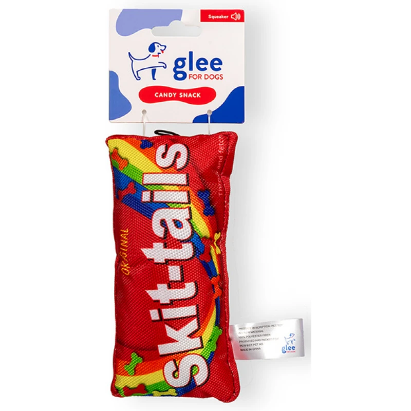 Παιχνίδι Σκύλου Glee Skit Tails Squeaky 18x8cm Σκύλοι