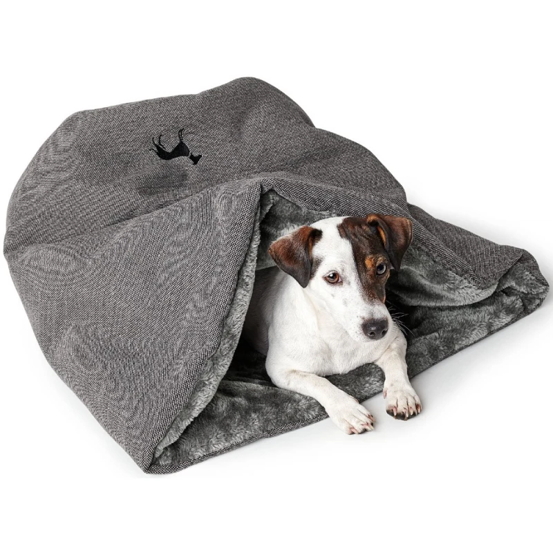 Κρεβατάκι Φωλιά Σκύλου ή Γάτας Hunter Cat and dog bed Livingston 45cm (Διαμετρ) Anthracite Σκύλοι