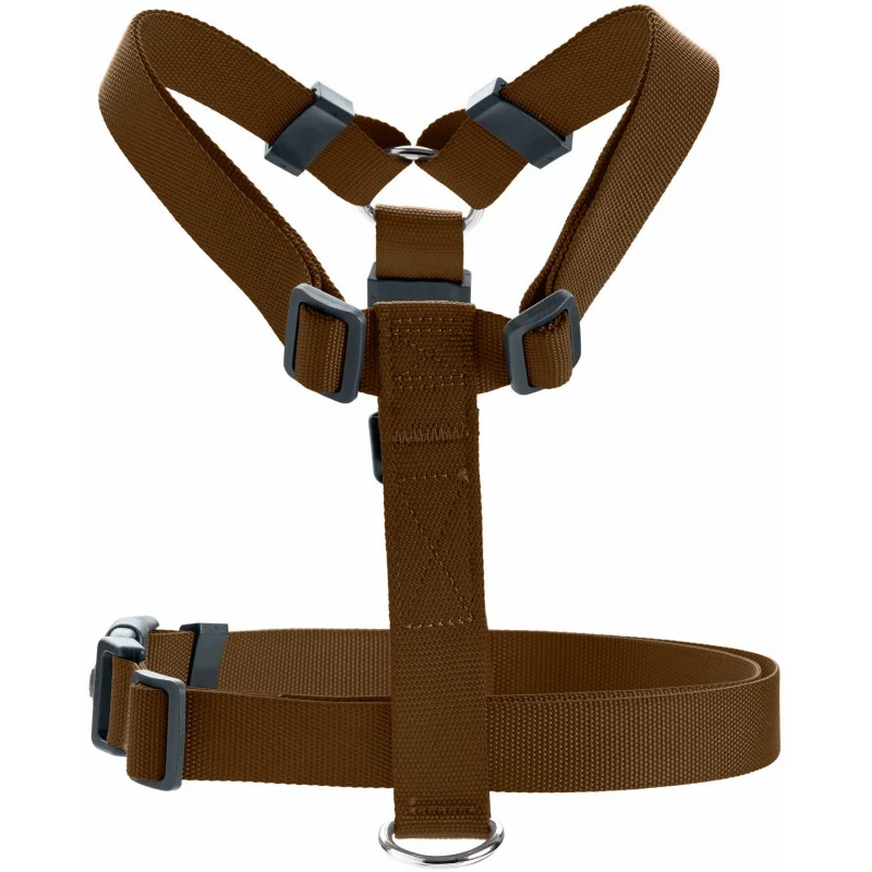 Σαμαράκι Σκύλου Hunter Harness London Vario Rapid XXS-XS 1,5x32-52cm Καφέ Σκύλοι