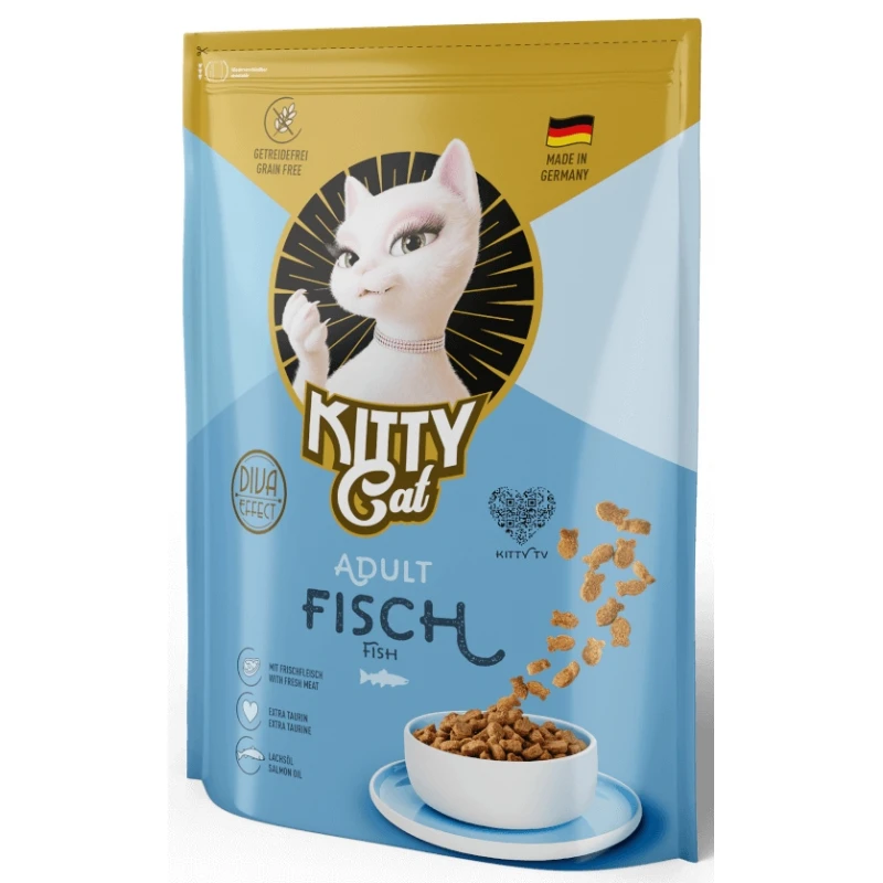 Ξηρά Τροφή Γάτας Kitty Cat Adult Fish 800gr Γάτες