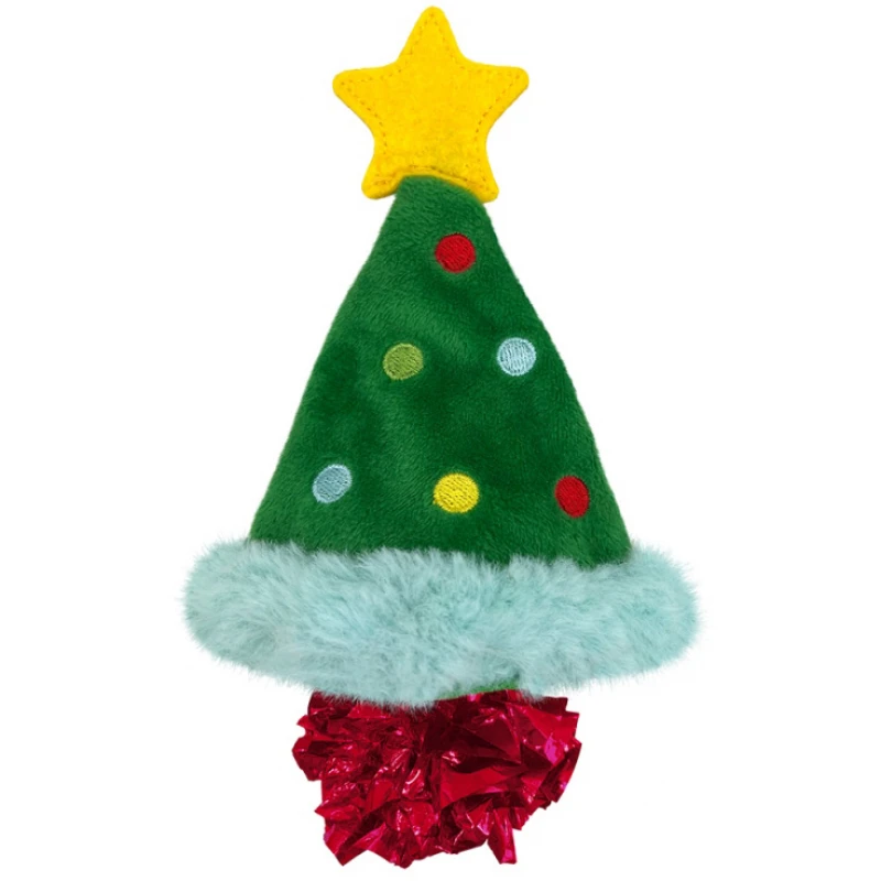 Χριστουγεννιάτικο Παιχνίδι Γάτας Kong Holiday Crackles Christmas Tree 10,1x15,2cm Γάτες