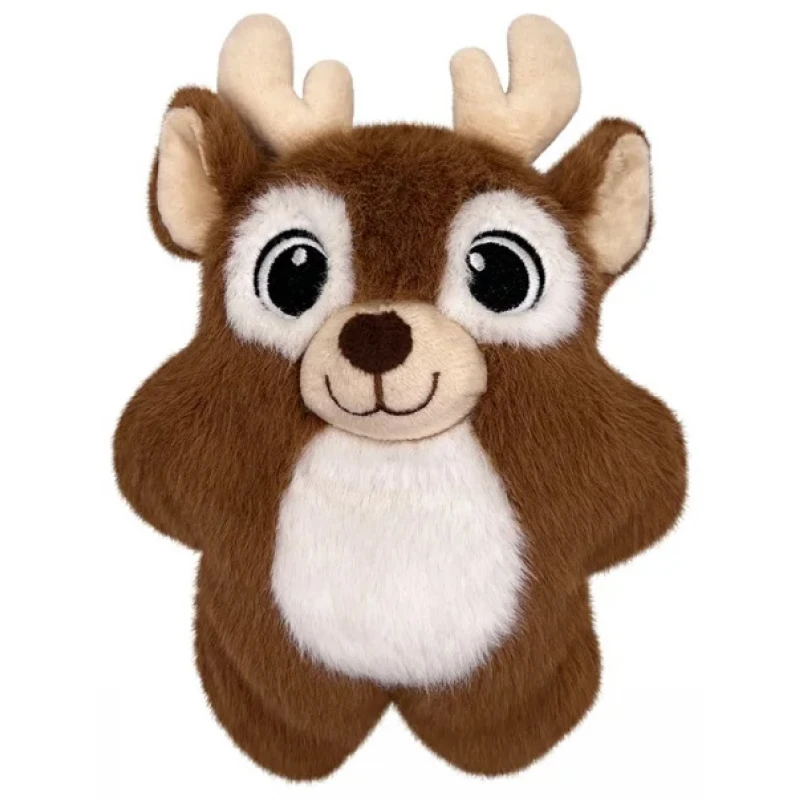 Χριστουγεννιάτικο Παιχνίδι Σκύλου Kong Holiday Snuzzles Reindeer Medium 18,4x24,7cm Σκύλοι