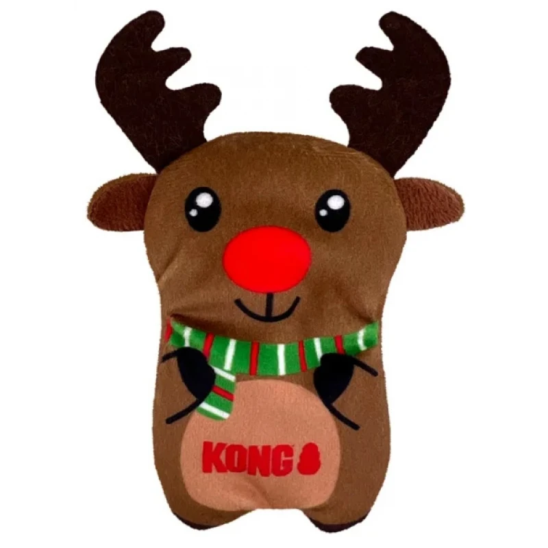 Kong Χριστουγεννιάτικο Παιχνίδι Γάτας Holiday Refillables Reindeer 5x10cm Γάτες