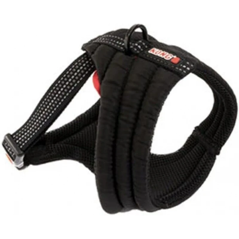 Σαμαράκι Kong Comfort Harness 51-74cm Μαύρο Σκύλοι