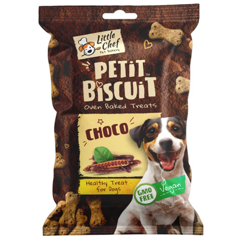 Λιχουδιές Σκύλου Vegan Petit Biscuit Choco 150gr Σκύλοι