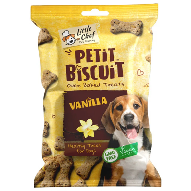 Λιχουδιές Σκύλου Vegan Petit Biscuit Vanilla 150gr Σκύλοι