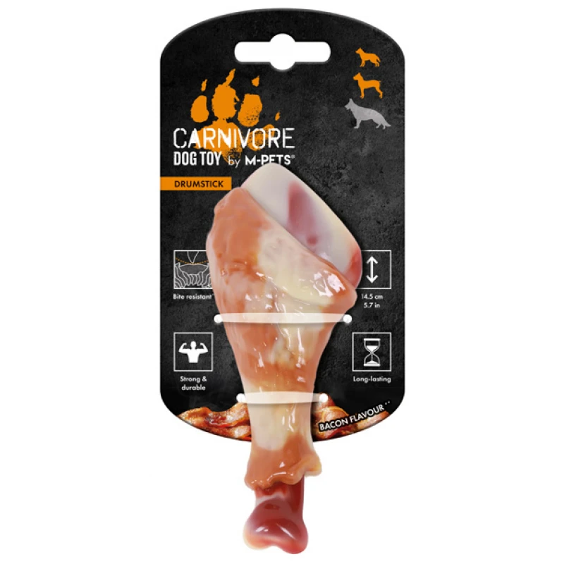 Παιχνίδι Σκύλου Κόκκαλο M-Pets Carnivore Drumstick 14,5cm Σκύλοι