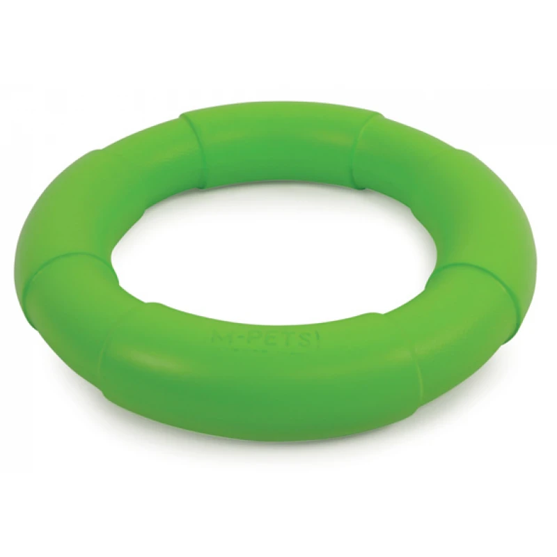 Παιχνίδι Σκύλου M-Pets Air Toss Floating Circle 20,5x3,66cm Πράσινο Σκύλοι