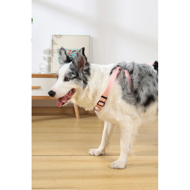 Σαμαράκι M-Pets Gentle Dog Triangle Harness Medium 2x46-70cm Ροζ Σκύλοι