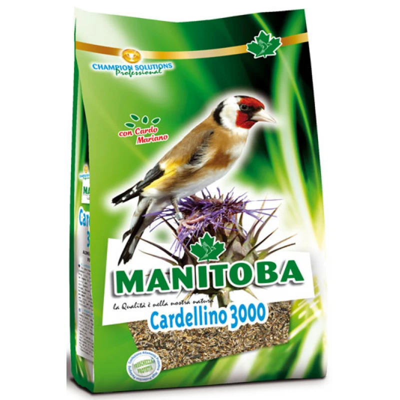 Manitoba Cardellino 3000 Τροφή για Καρδερίνες 800gr Πουλιά