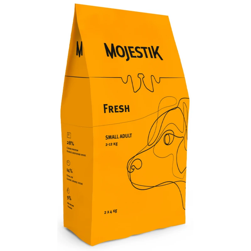 Ξηρά Τροφή Σκύλου Mojestik Fresh Small Adult 8kg με Χοιρινό Σκύλοι