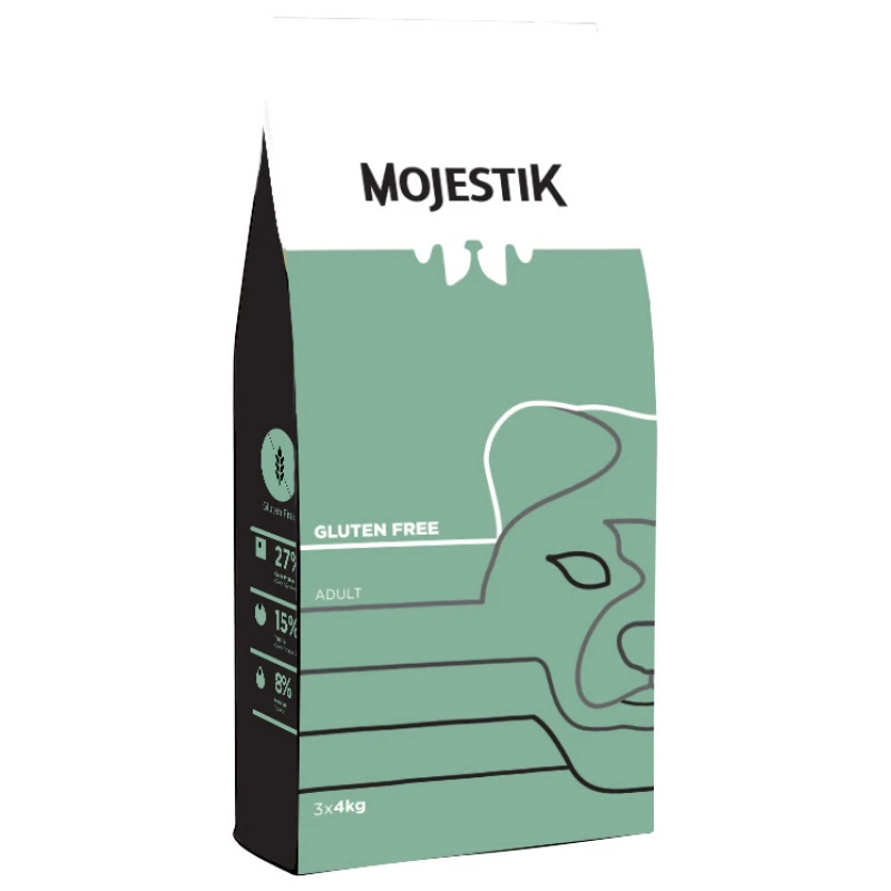 Ξηρά Τροφή Σκύλου Mojestik Gluten Free Adult 12kg με Κοτόπουλο και Ψάρι Σκύλοι