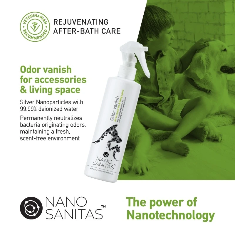 Nano Sanitas Spray Odor Vanish 250ml ΒΟΥΡΤΣΕΣ- ΠΕΡΙΠΟΙΗΣΗ - ΣΑΜΠΟΥΑΝ