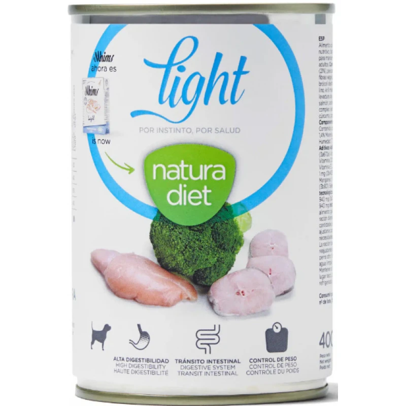 Natura Diet Wet Light Turkey with Vegetables 400gr Σκύλοι