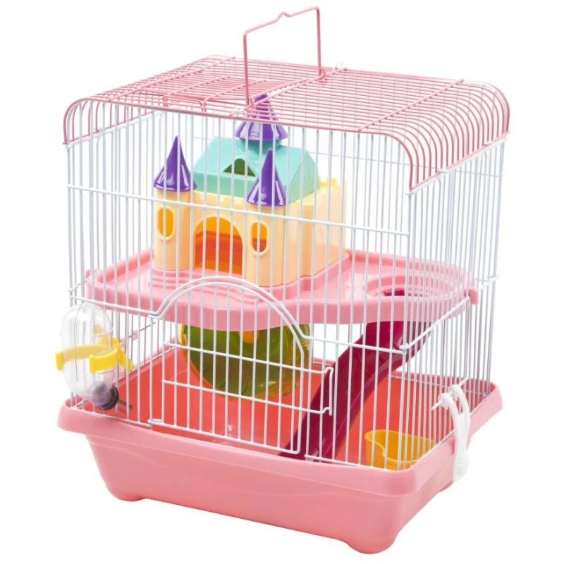 Κλουβί για Χάμστερ Miss Bianca Hamster Cage No1 MB-HC1 27,8x20,5x31cm Pink Μικρά Ζώα - Κουνέλια