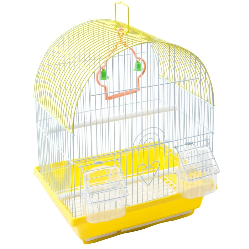 Κλουβί Zazu Bird Cage No3 ZA-B-3 για Μικρά και Μεσαία Πουλιά  30 x 23 x 39cm Yellow Πουλιά