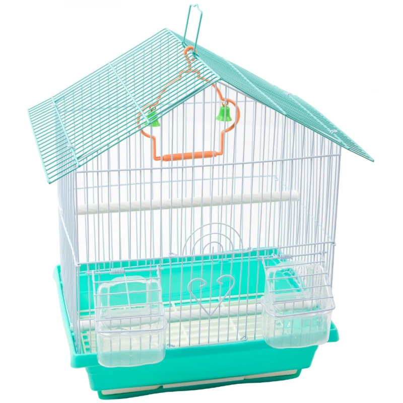 Κλουβί Zazu Bird Cage No4 Za-b-4-Lbl για Μικρά Και Μεσαία Πουλιά  30 x 23 x 39cm Light Blue Πουλιά