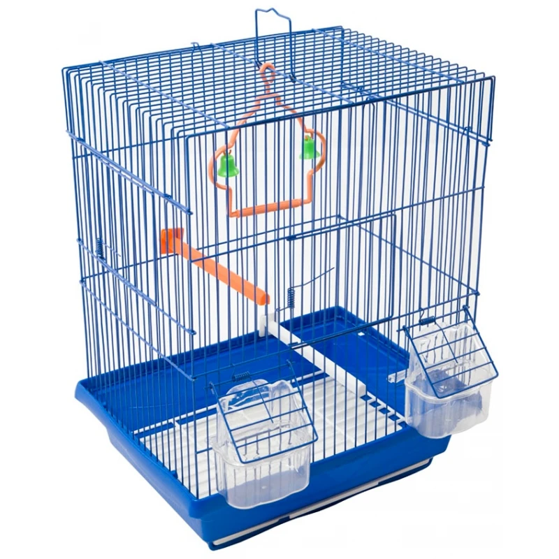 Κλουβί Zazu Bird Cage No5 ZA-B-5 για Μικρά Πουλιά  30 x 23x 39cm Blue Πουλιά