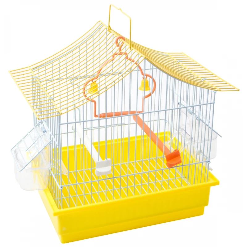 Κλουβί Zazu Bird Cage No7 ZA-B-7 για Μικρά Πουλιά  27.5 x 19.5x 29cm Yellow Πουλιά