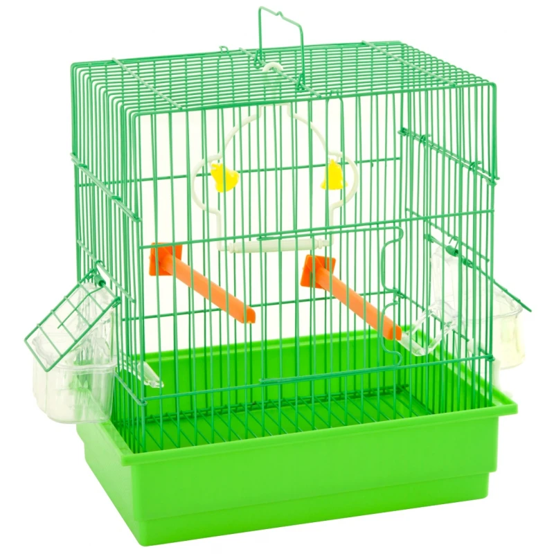 Κλουβί Zazu Bird Cage No8 ZA-B-8 για Μικρά Πουλιά  27,5 x 19,5x 31cm Green Πουλιά