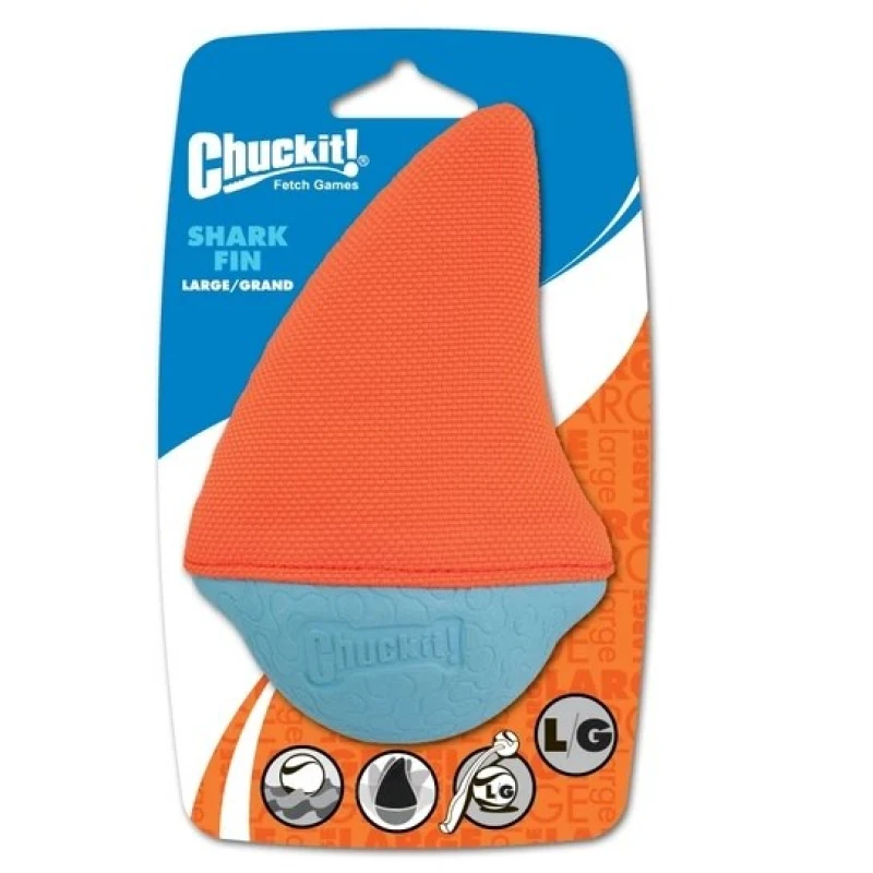 Παιχνίδι Σκύλου Chuckit Amphibious Shark Fin Large 15x10cm Σκύλοι