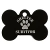 ΤΑΥΤΟΤΗΤΑ ΣΚΥΛΟΥ SHELTER ΜΑΥΡΟ 4X2CM SHELTER SURVIVOR TAGS