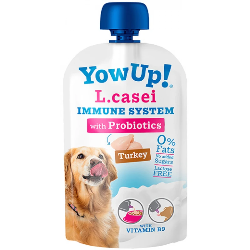 Yowup Dog Yogurt Pouch Immune System Turkey 115gr Σκύλοι