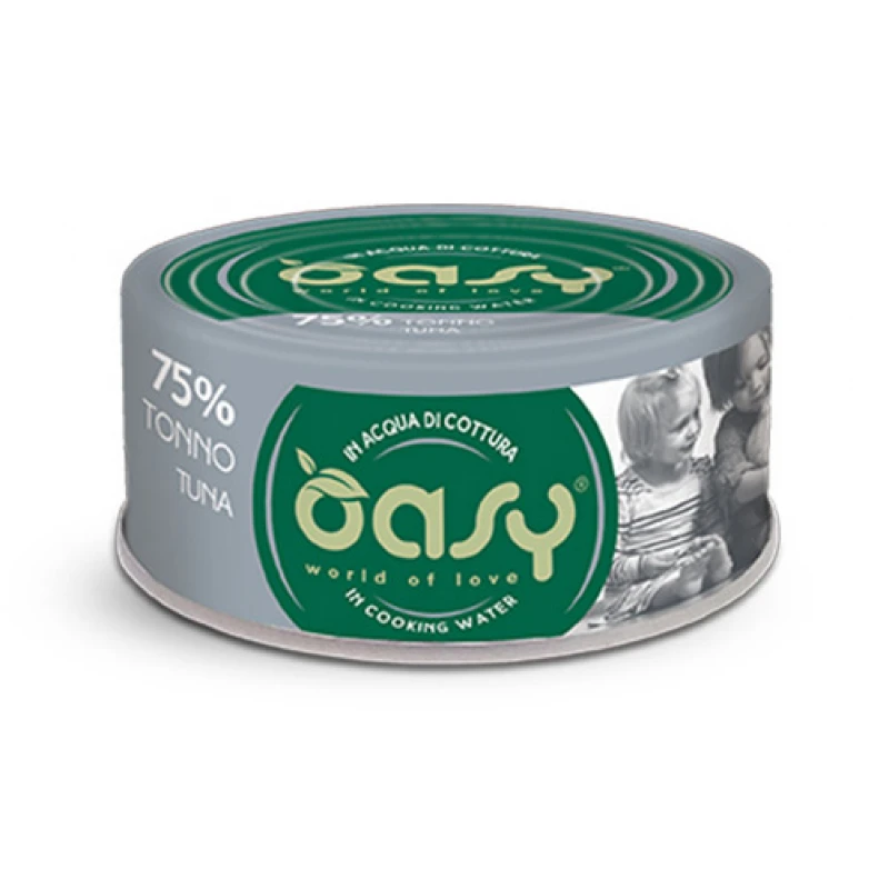 Υγρή Τροφή Γάτας Oasy More Love Adult Τόνος 70gr Γάτες