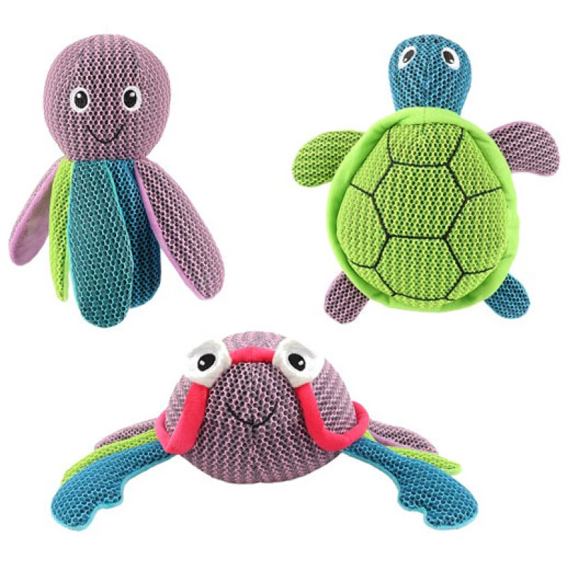 Λούτρινο Παιχνίδι Σκύλου Pet Interest Cuddly Toys Sea Animals 23/33cm Σκύλοι