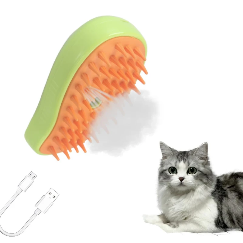 Βούρτσα Pet Interest Steaming Brush 3 In 1 με Ατμό Σκύλοι